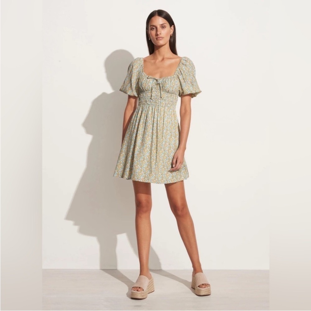 Faithfull the Brand Sylvie Mini Dress Sabinosa Floral Print Size 2 XS